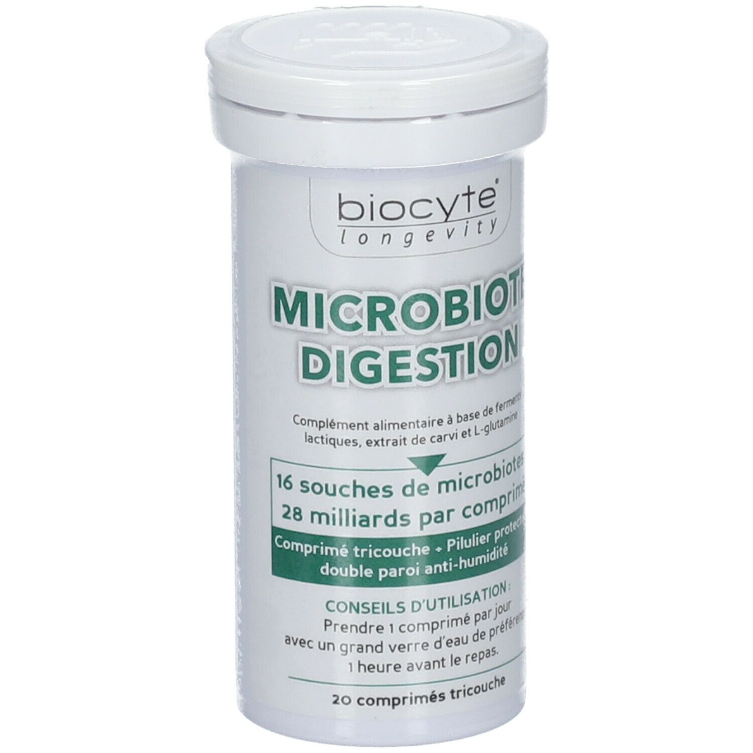 Biocyte Microbiote Digestion Comprimés