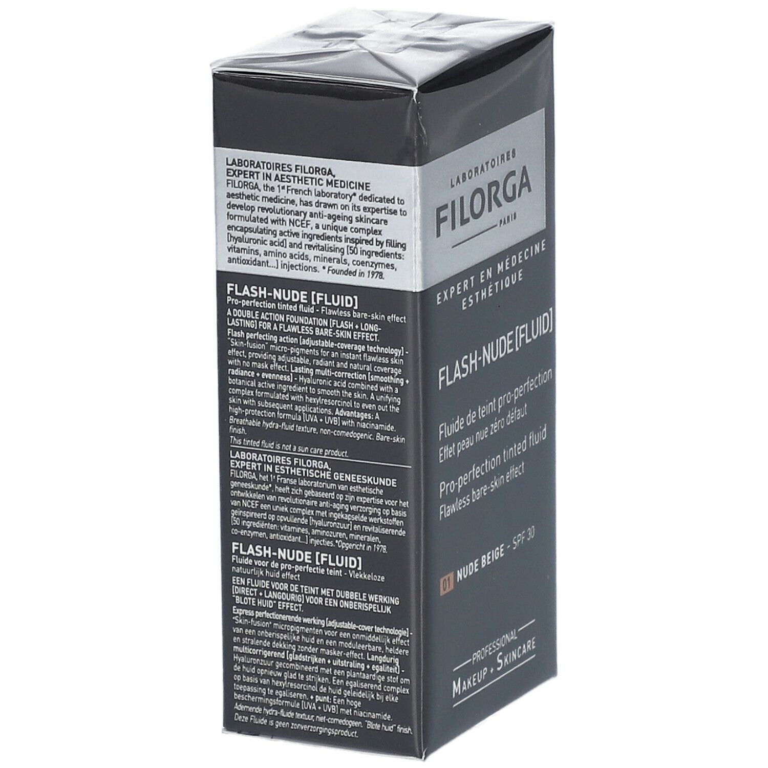 Filorga Flash-Nude [Fluid] Fluide de Teint Pro-Perfection SPF30 01 Medium Light