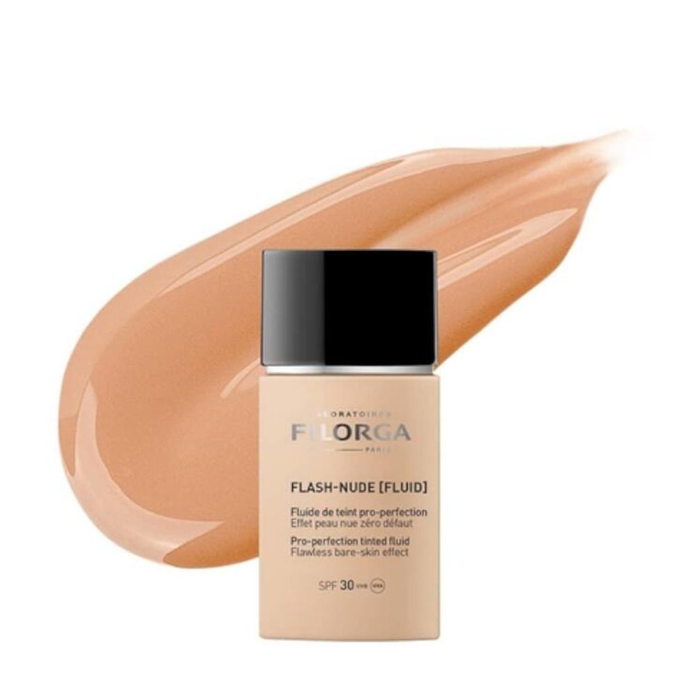 Filorga Flash-Nude [Fluid] Fluide de Teint Pro-Perfection SPF30 02 Medium Dark