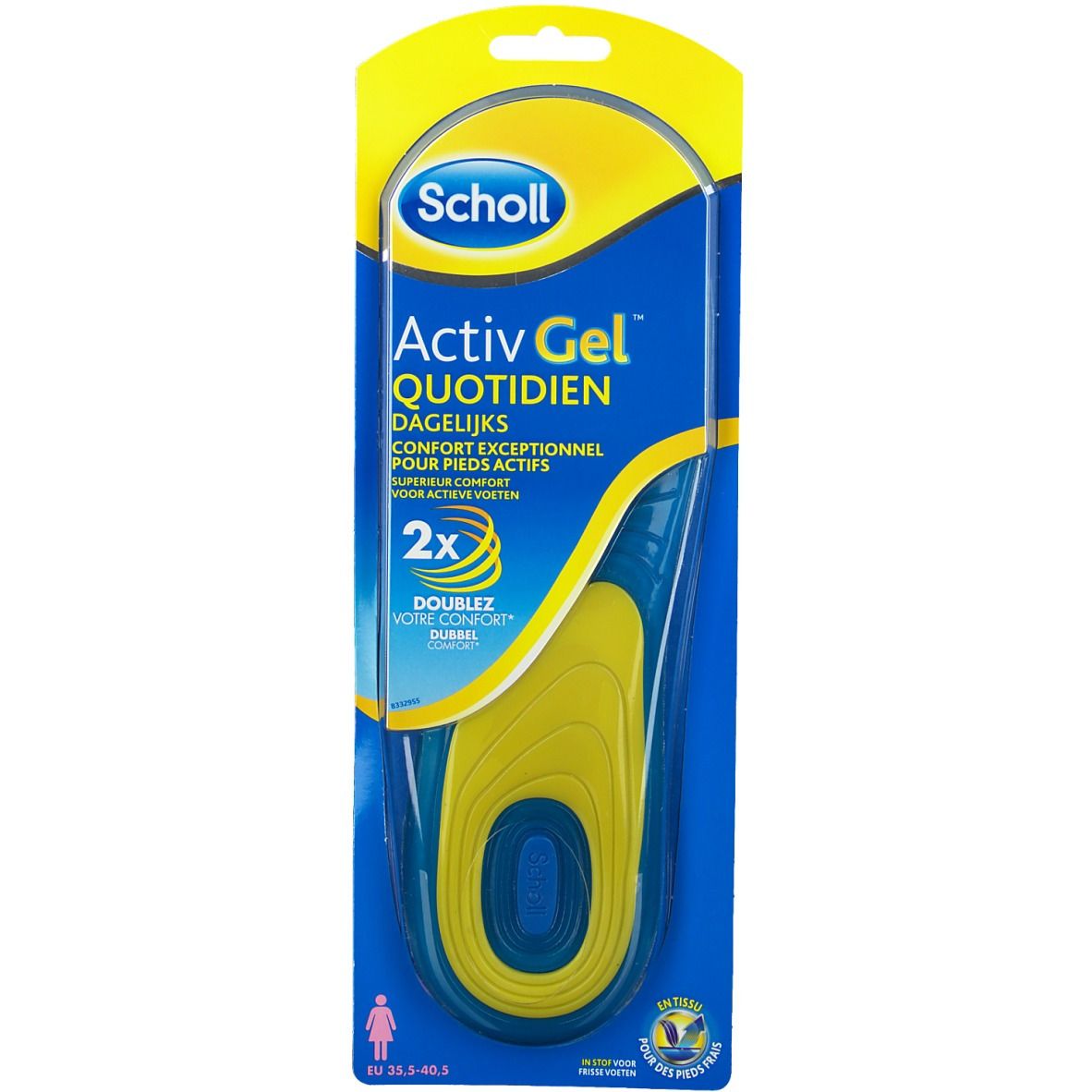 Scholl Semelle ActivGel Quotidien Femme