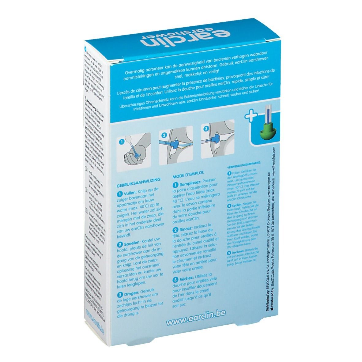 Earclin Earshower Élimine le Cérumen Enfant