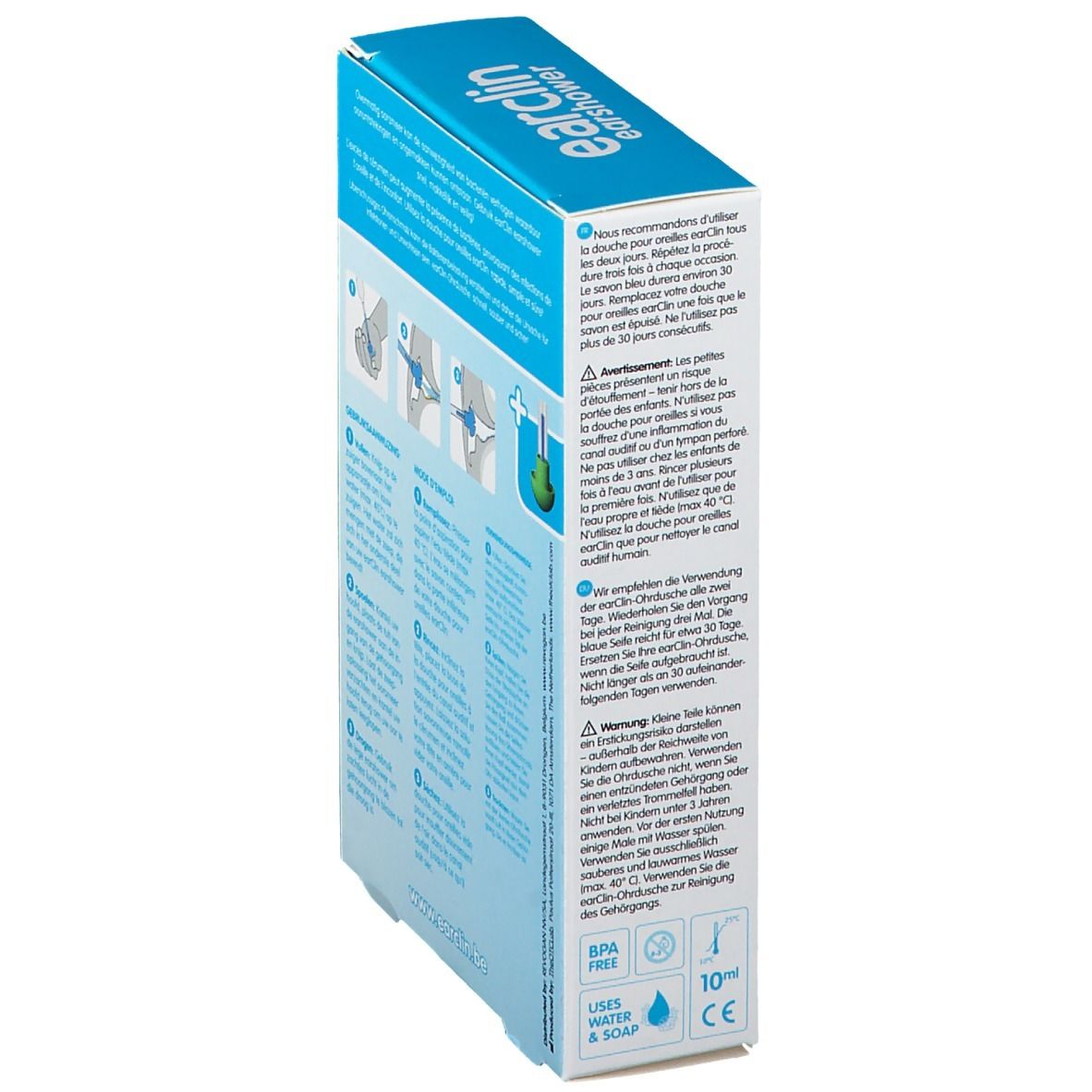 Earclin Earshower Élimine le Cérumen Enfant