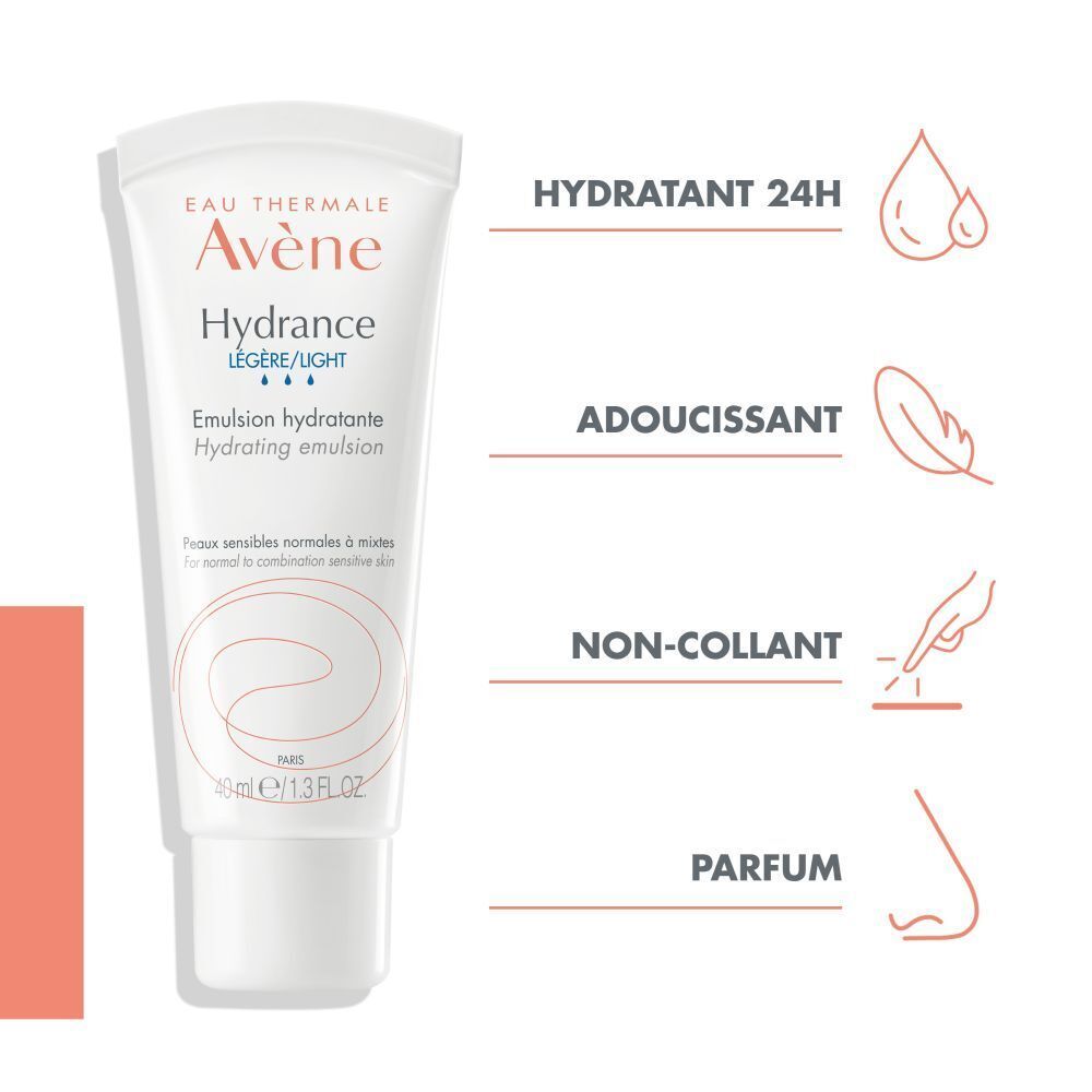 Avène Hydrance Légère Émulsion Hydratante