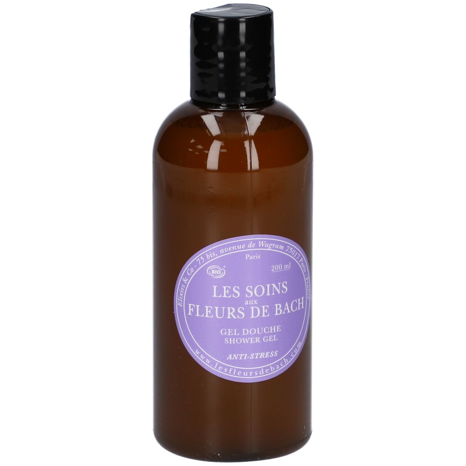 Elixirs & Co Les Soins aux Fleurs de Bach Anti-Stress Gel Douche
