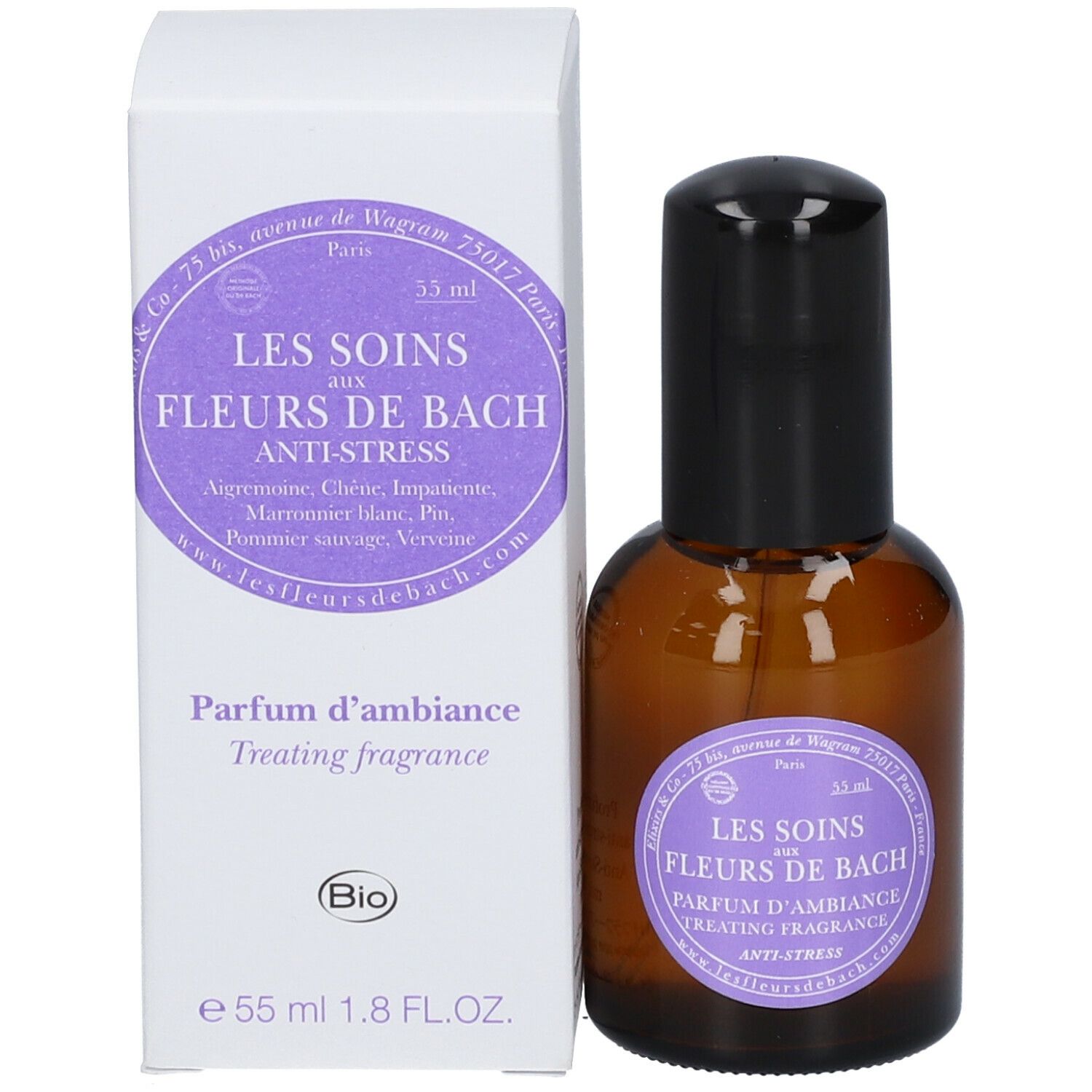 Elixirs & Co Les Soins aux Fleurs de Bach Anti-Stress Parfum
