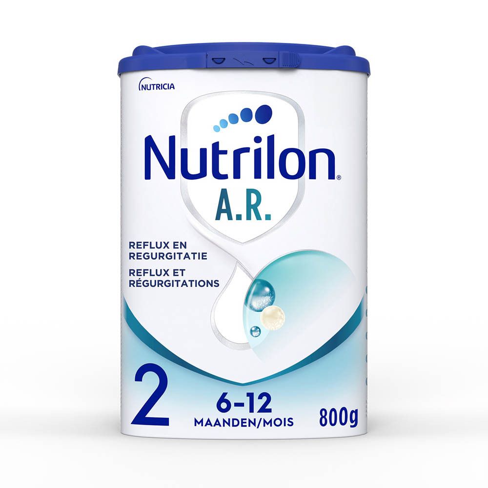 Nutrilon AR 2 En cas de régurgitations Bébé 6-12 mois lait en poudre Boite 800g