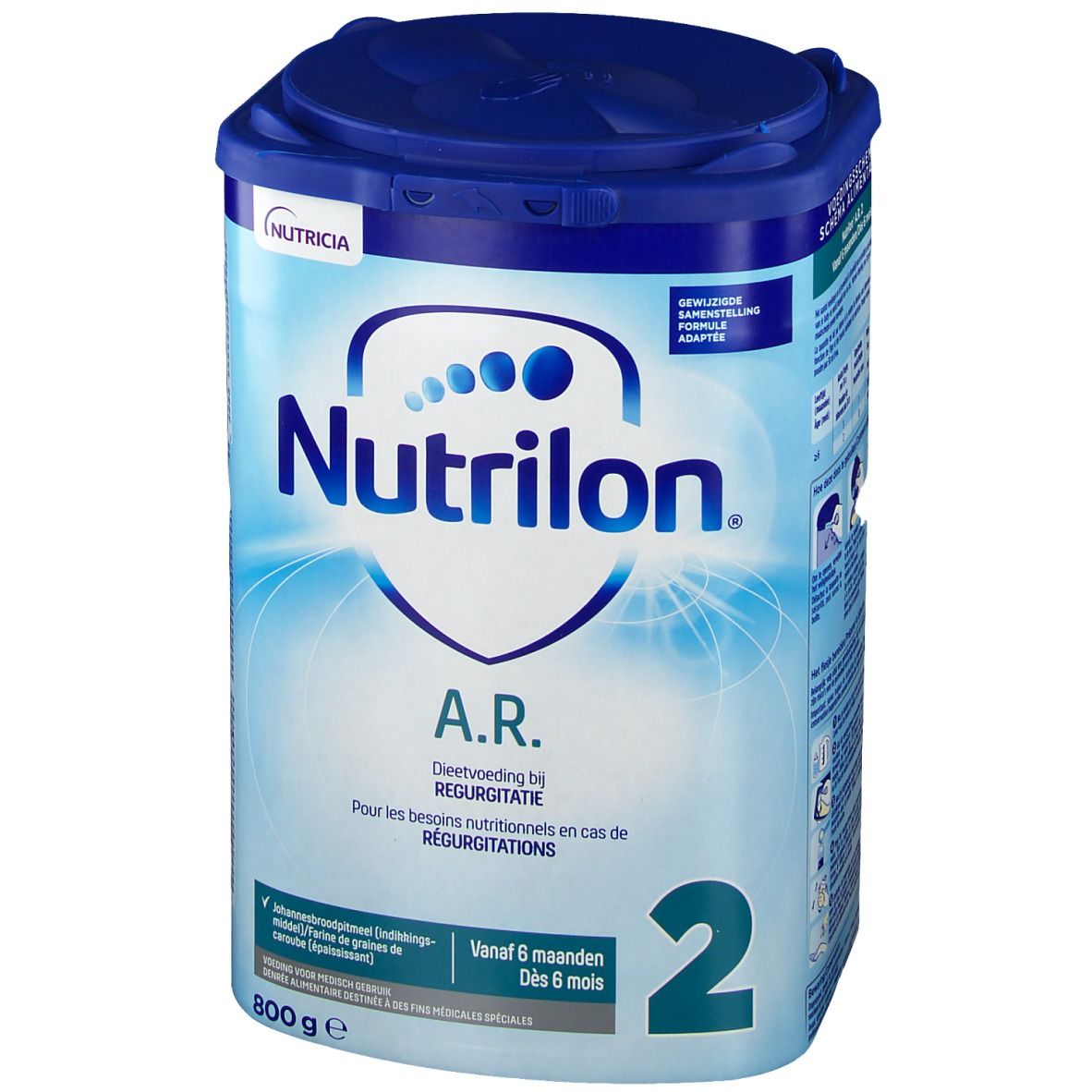 Nutrilon AR 2 bij regurgitatie Baby vanaf 6 maanden Flesvoeding 800g