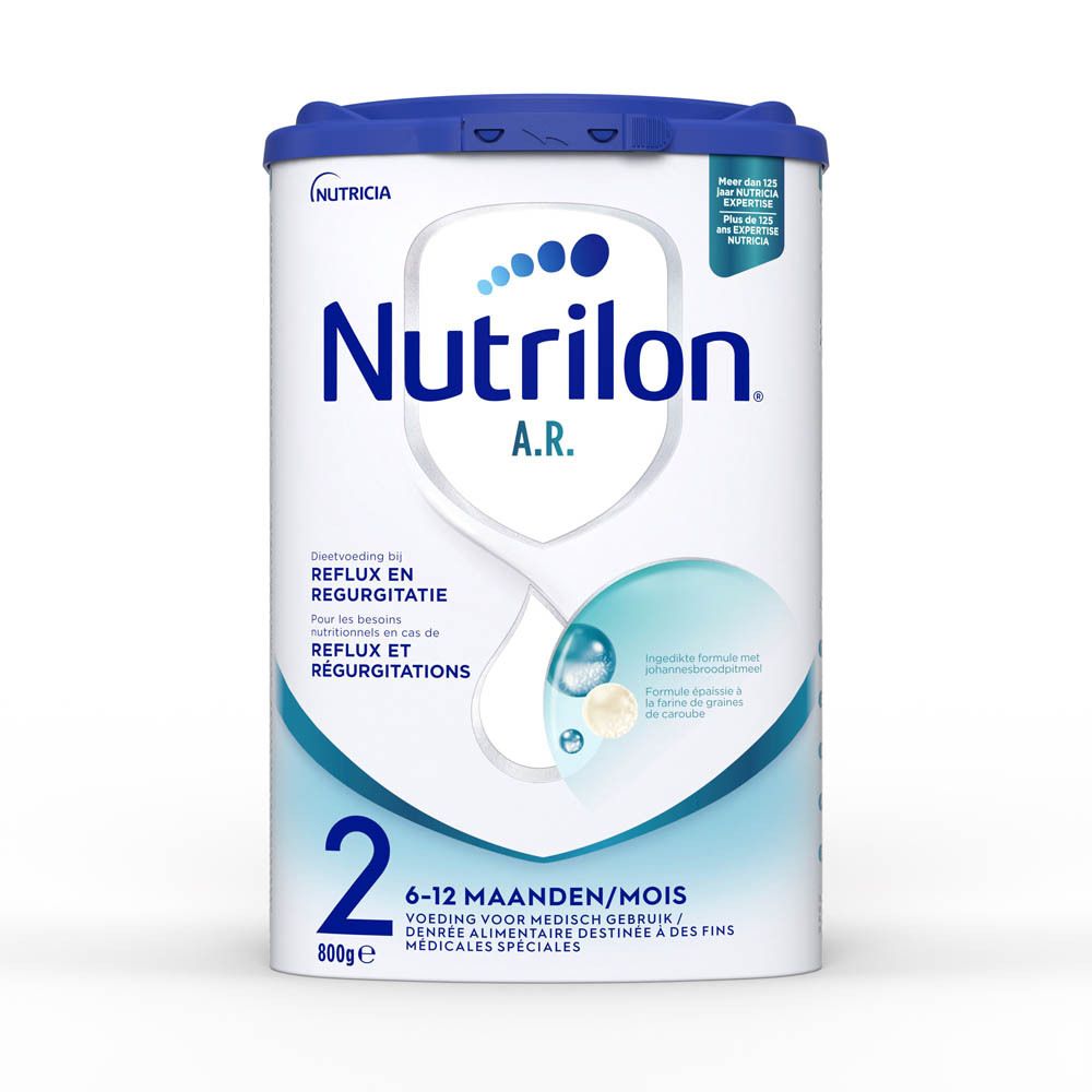 Nutrilon AR 2 En cas de régurgitations Bébé 6-12 mois lait en poudre Boite 800g