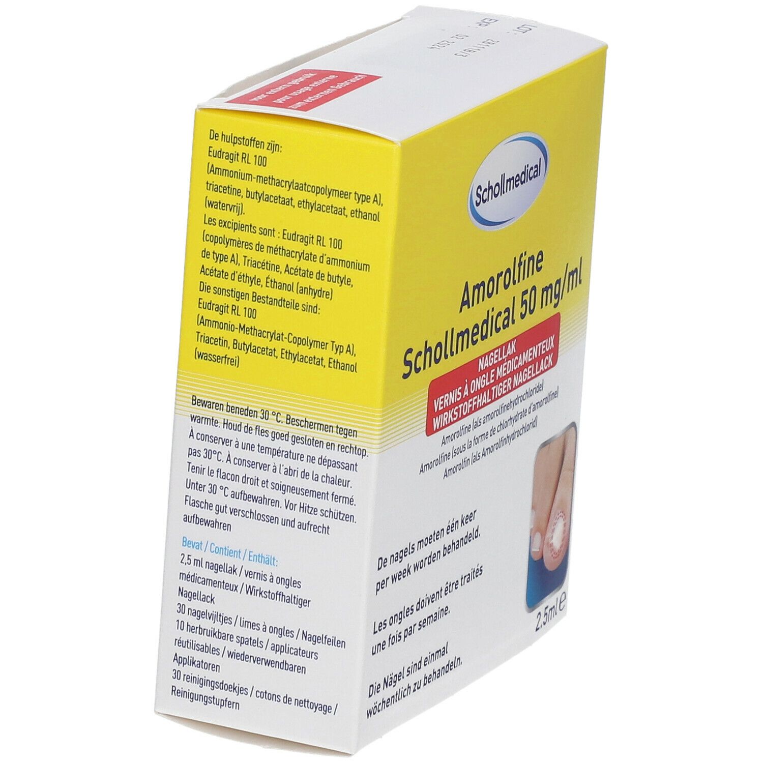 Scholl Pharma Amorolfine Schollmedical 50 mg/ml