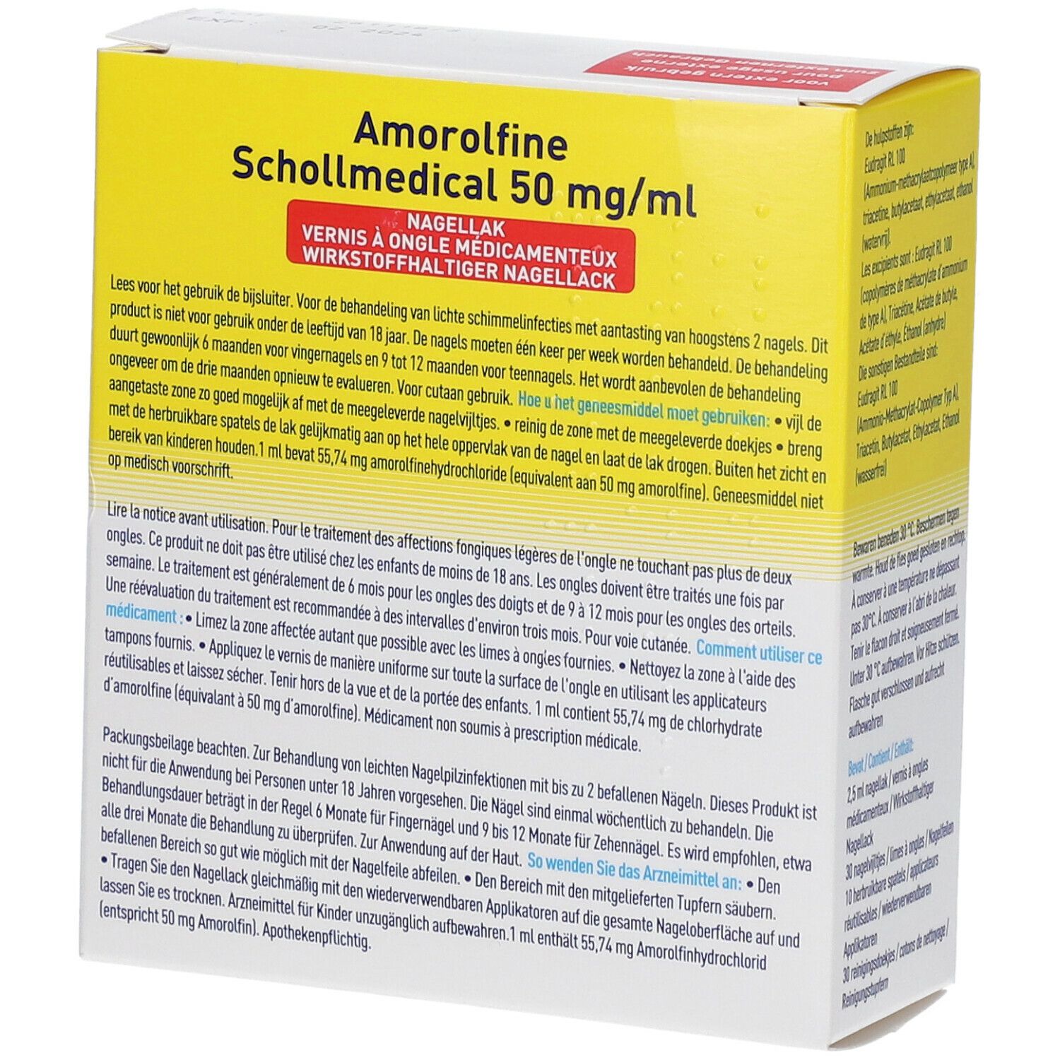 Scholl Pharma Amorolfine Schollmedical 50 mg/ml