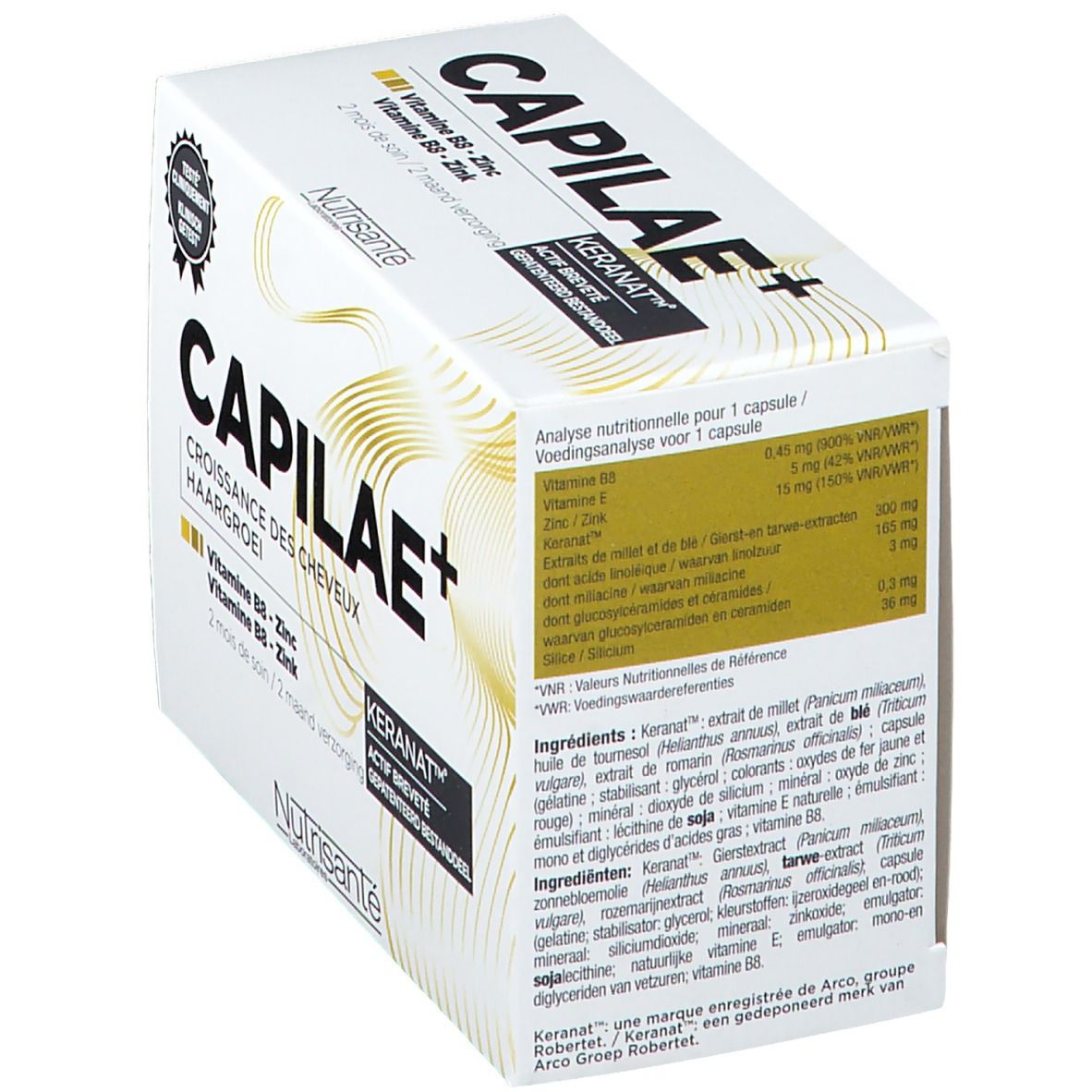 Nutrisanté Capilae+ Haargroei