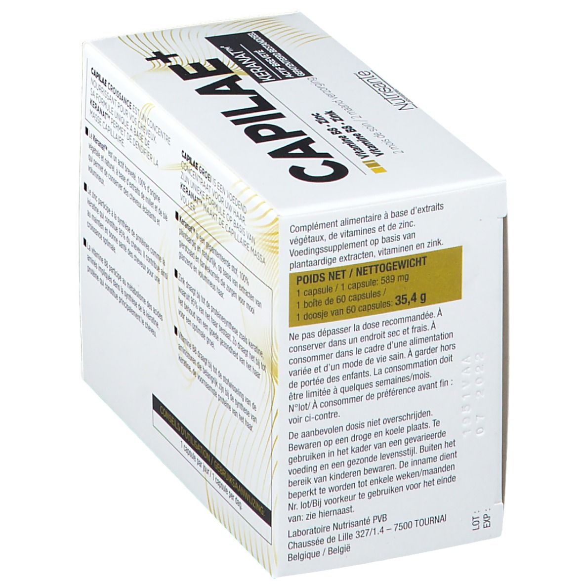 Nutrisanté Capilae+ Haargroei