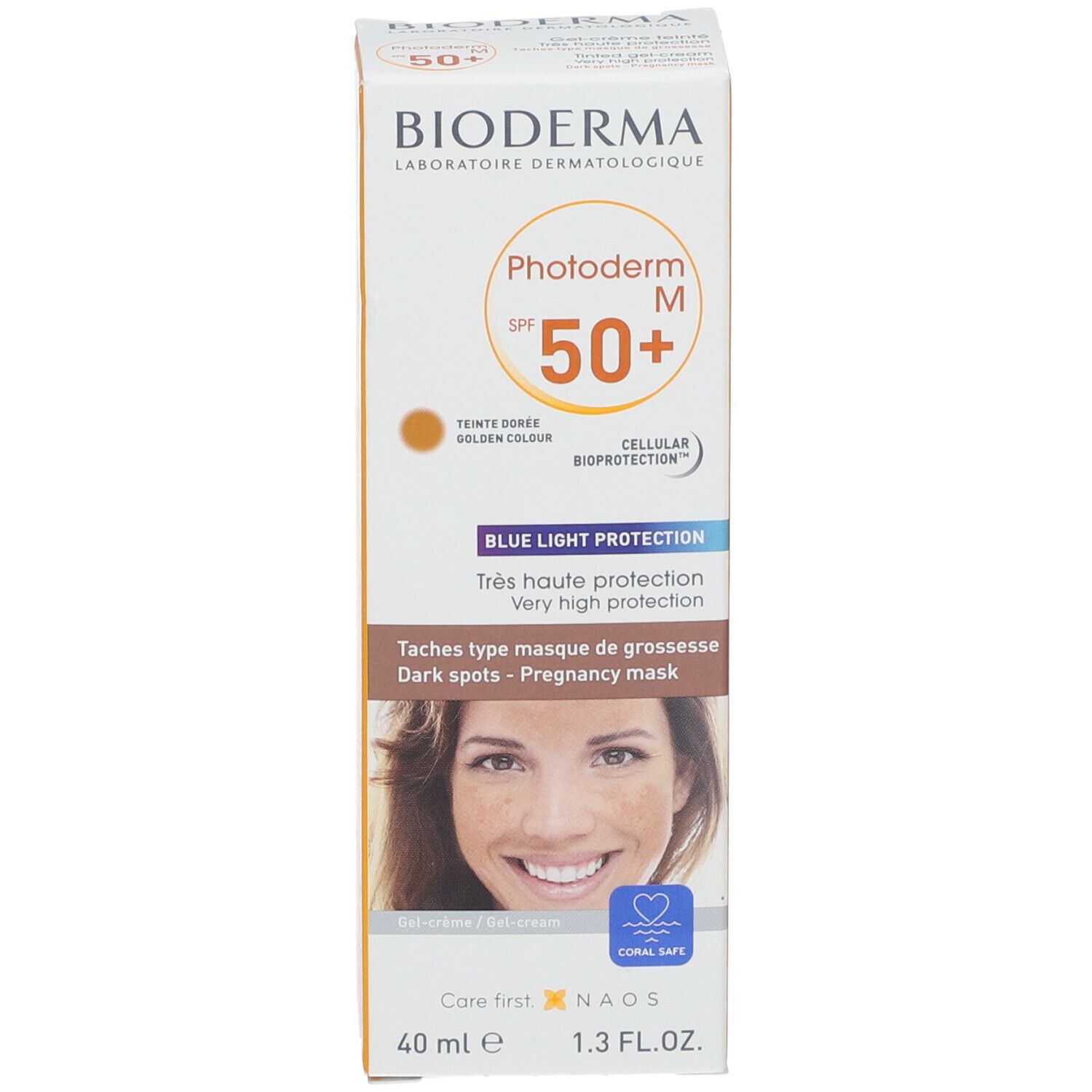 Bioderma Photoderm M SPF50+ Verhelderende Gel-Crème Gold
