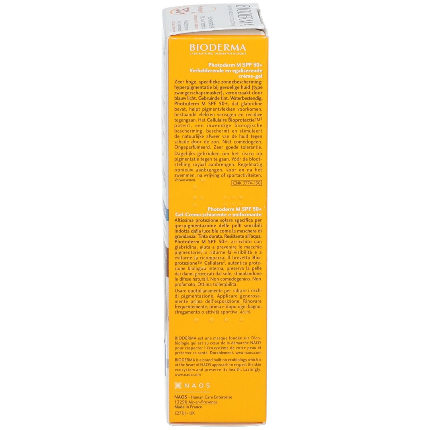 Bioderma Photoderm M SPF50+ Verhelderende Gel-Crème Gold
