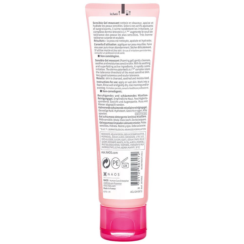 Bioderma Sensibio Kalmerende Micellaire Reiniger