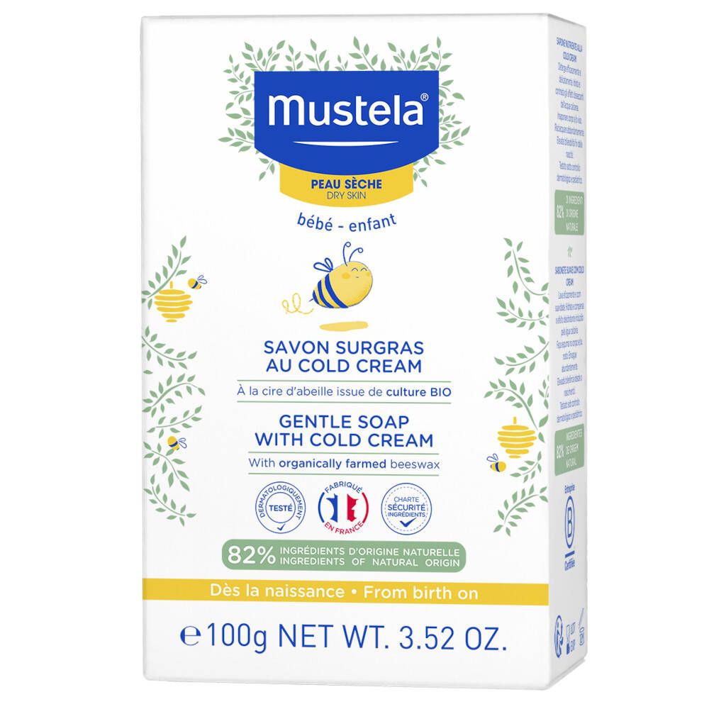 Mustela Overvette Zeep met Cold Cream Droge Huid