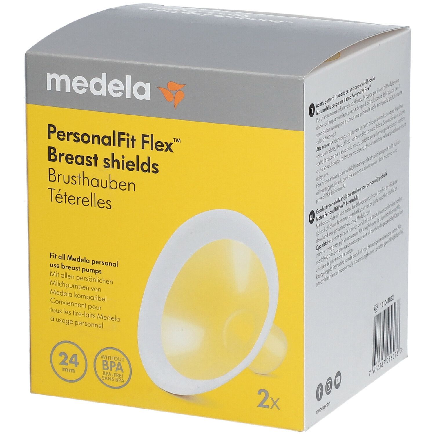 Medela PersonalFit Flex™ Borstschild Medium 24mm