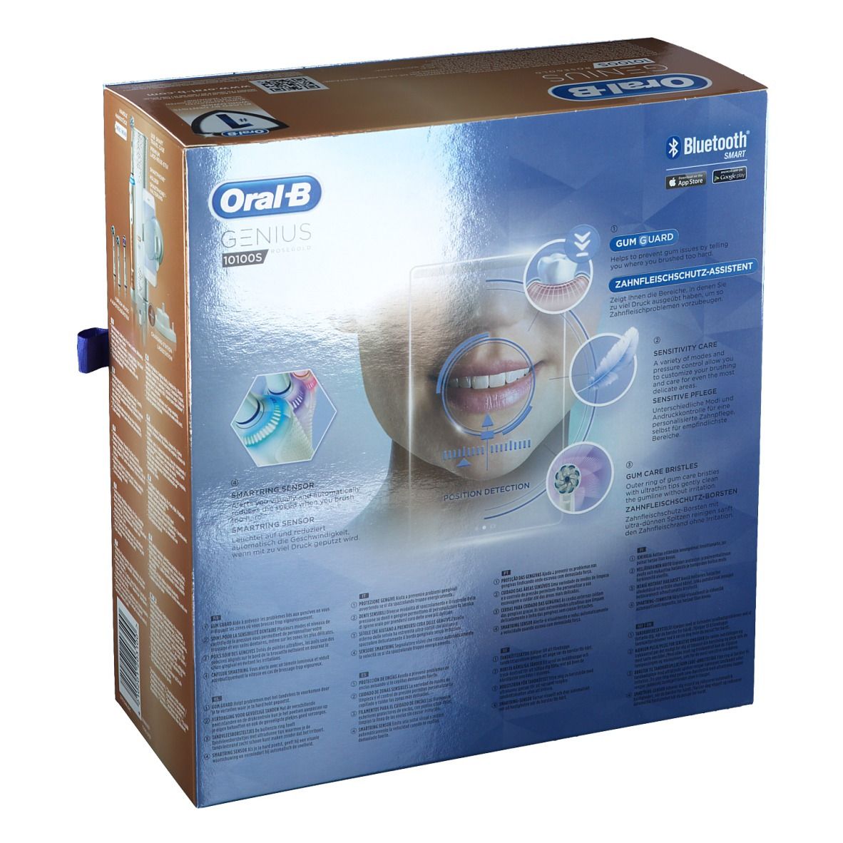 Oral B Genius 10100S Elektrische Tandenborstel Rose Gold