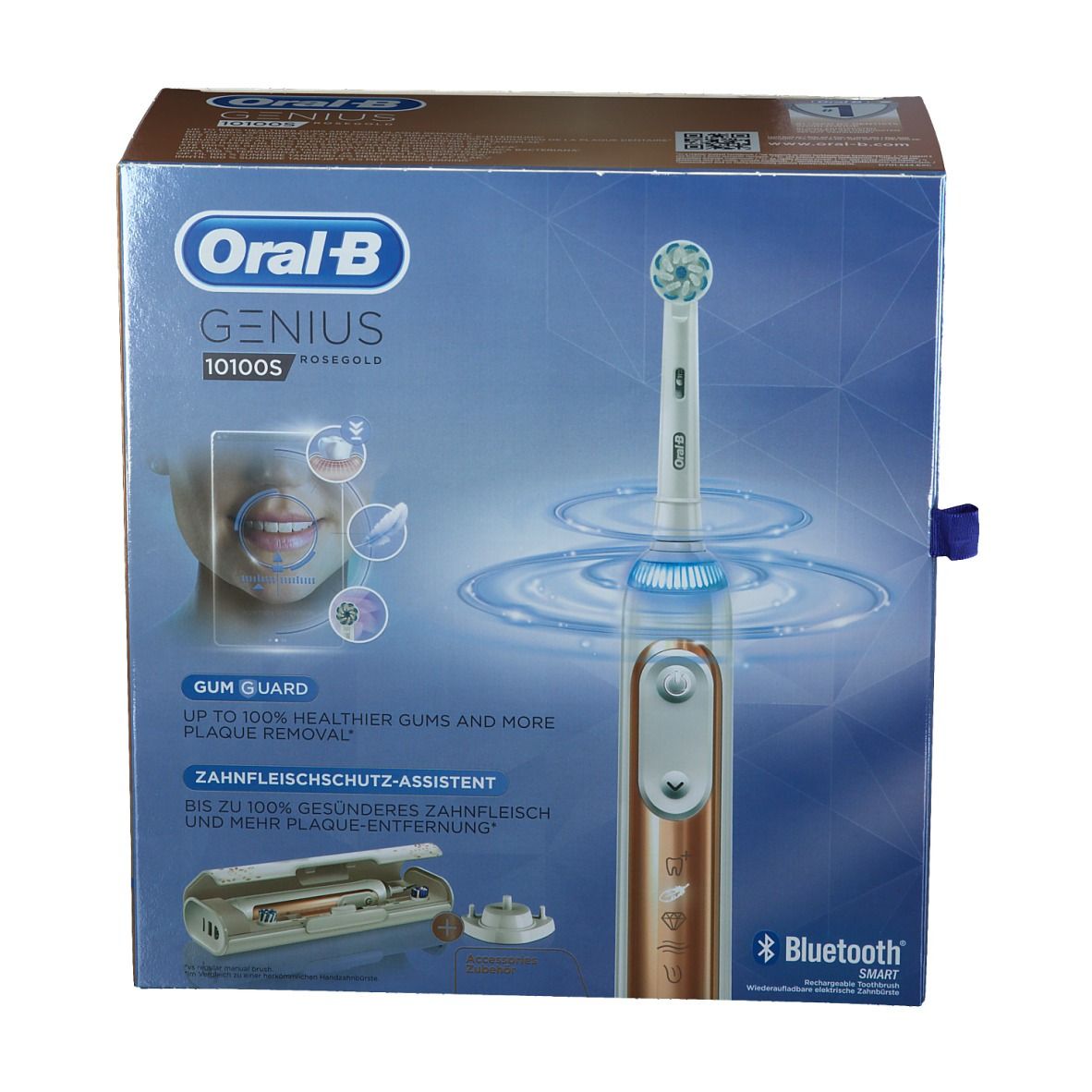 Oral B Genius 10100S Elektrische Tandenborstel Rose Gold