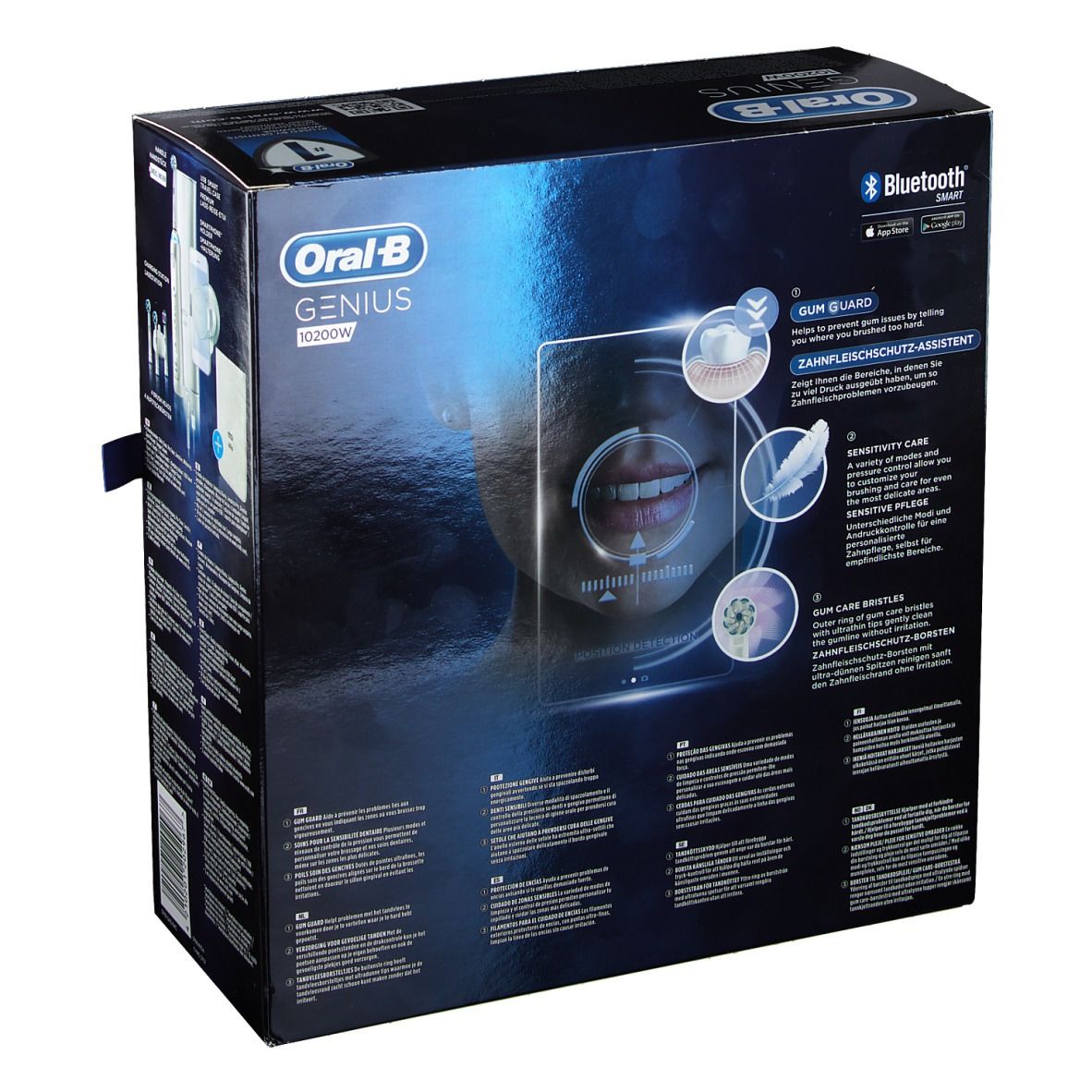 Oral B Genius 10200W Brosse à Dents Électrique Blanche
