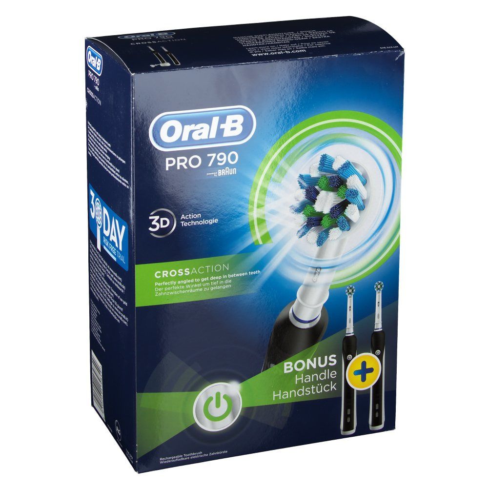 Oral B Pro 790 CrossAction Elektrische Tandenborstel Zwart