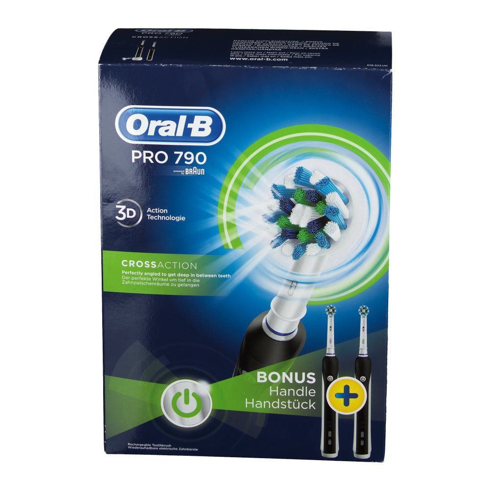 Oral B Pro 790 CrossAction Elektrische Tandenborstel Zwart