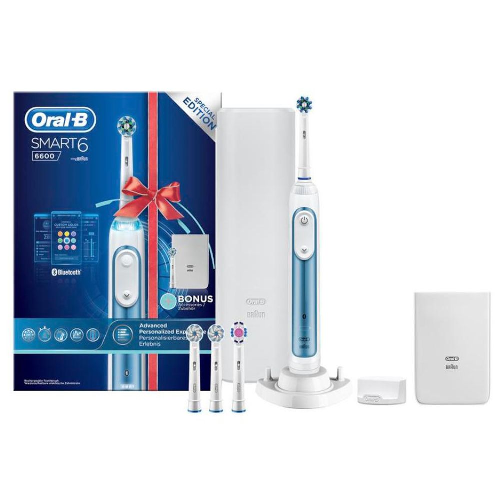 Oral B Smart 6 6600 Elektrische Tandenborstel Blauw