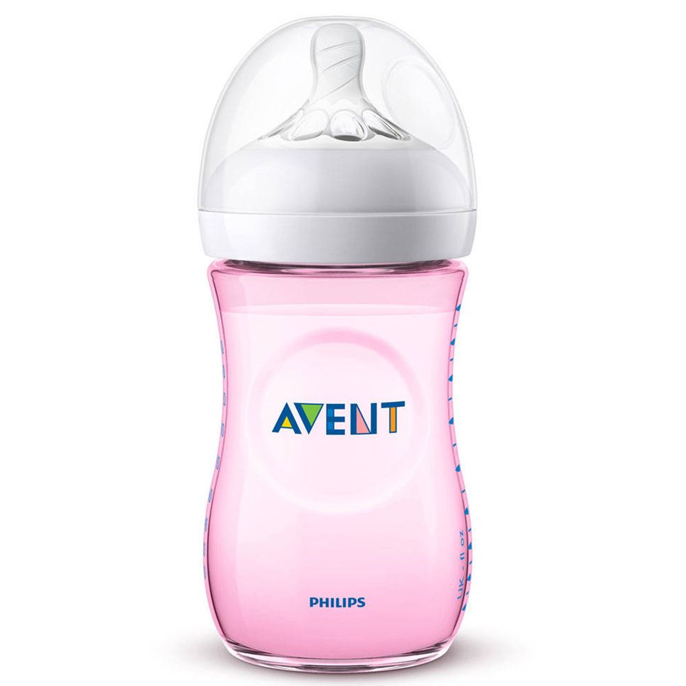 Philips Avent Natural 2.0 Zuigfles Roze SCF034/17