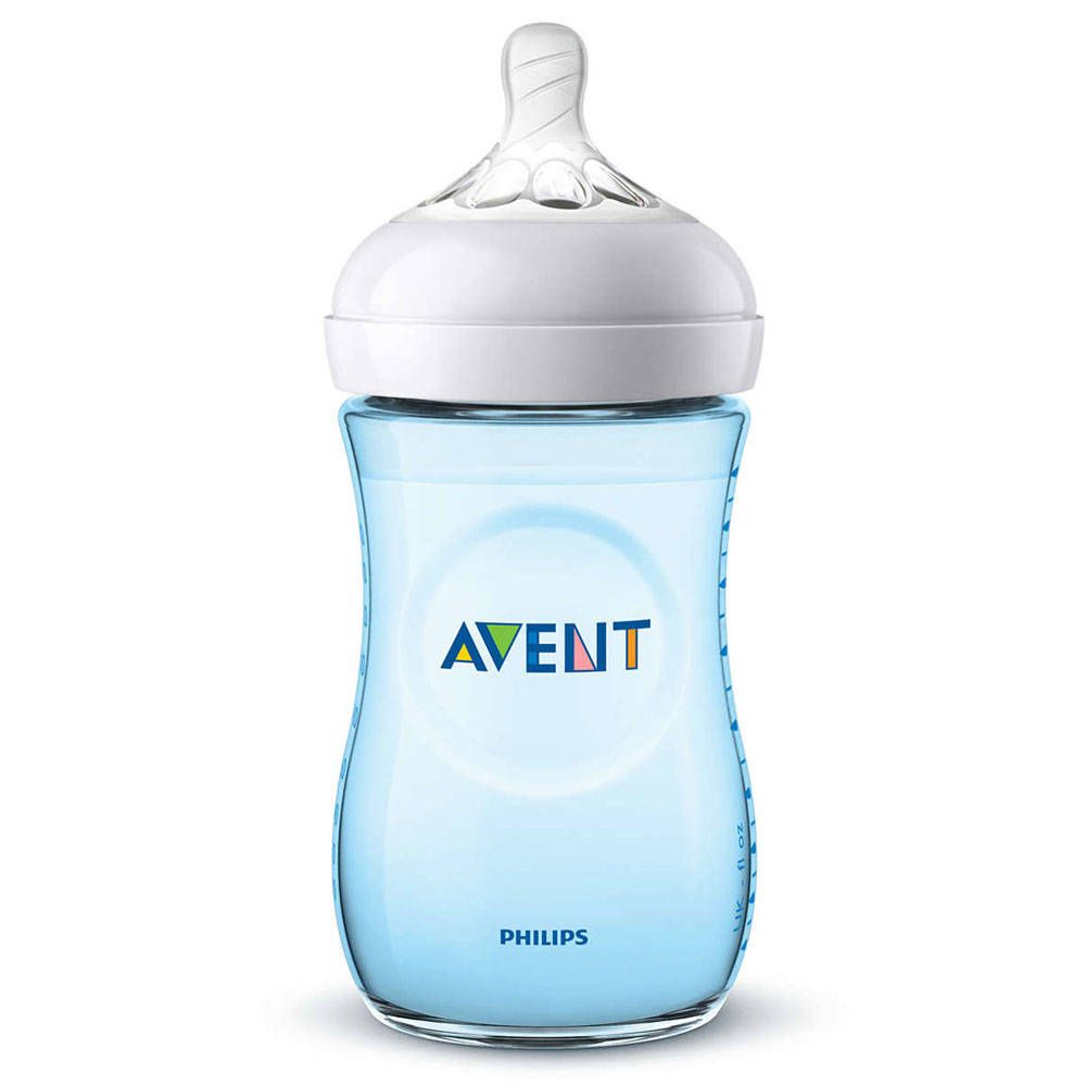 Philips Avent Natural 2.0 Zuigfles Blauw SCF035/17