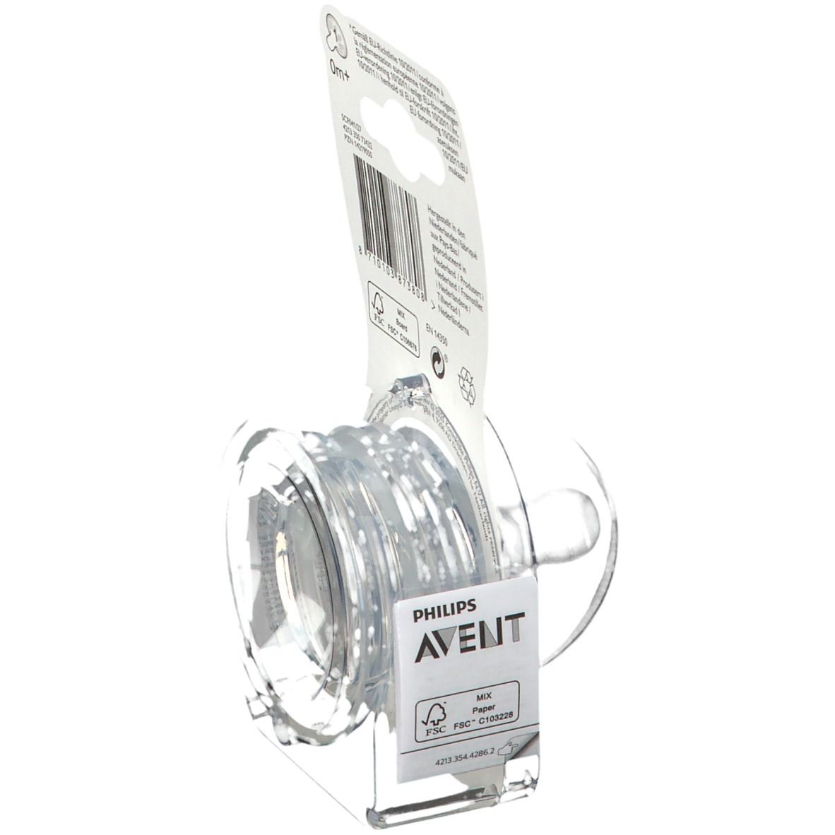 Philips Avent Natural 2.0 Zuigspeen 1 Gaatje SCF041/27