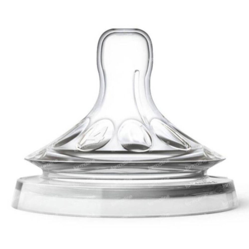 Philips Avent Natural 2.0 Tétine 4 Trous SCF044/27