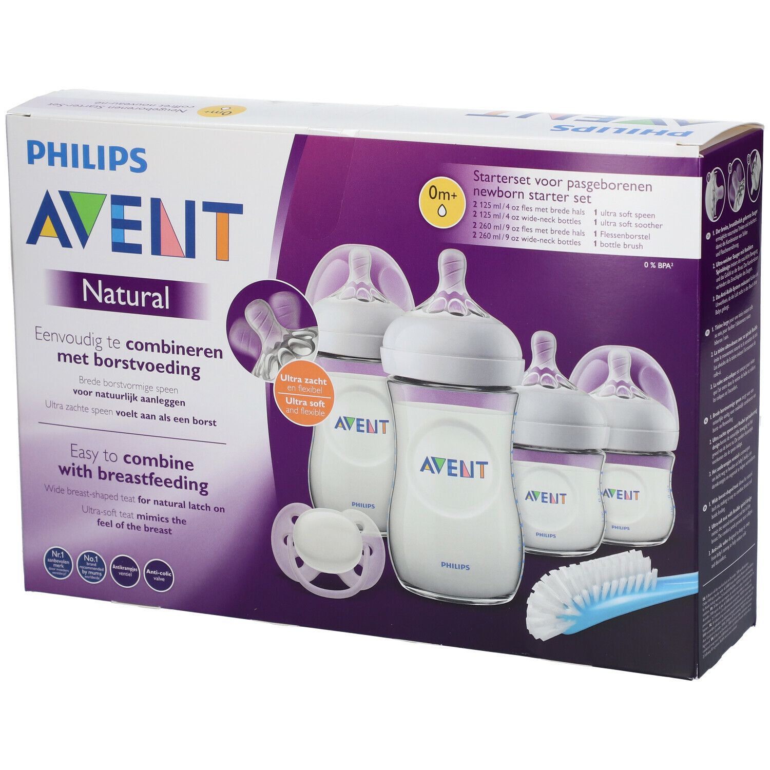 Philips Avent Natural 2.0 Kit Nouveau-Né SCD301/01