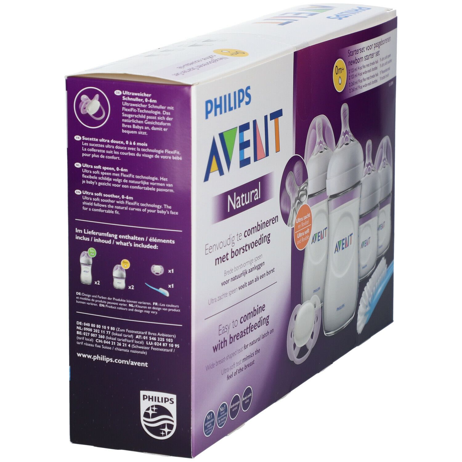 Philips Avent Natural 2.0 Kit Nouveau-Né SCD301/01