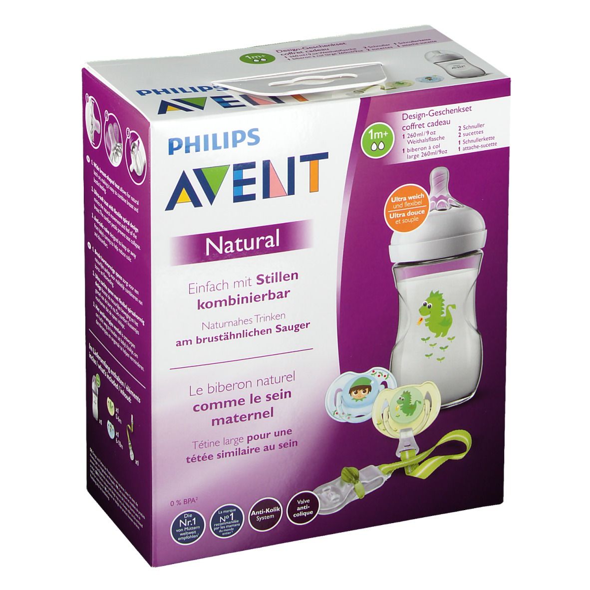 Avent Natural 2.0 Cadeaubox Draak SCD287/24