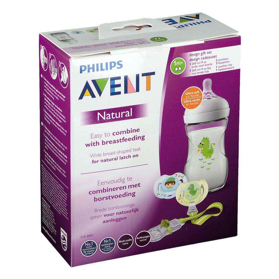 Avent Natural 2.0 Cadeaubox Draak SCD287/24