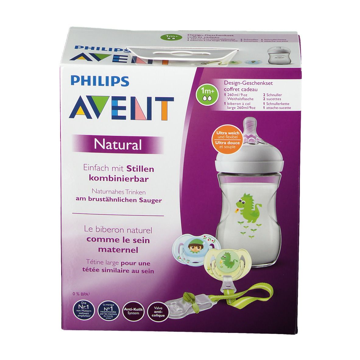 Avent Natural 2.0 Cadeaubox Draak SCD287/24