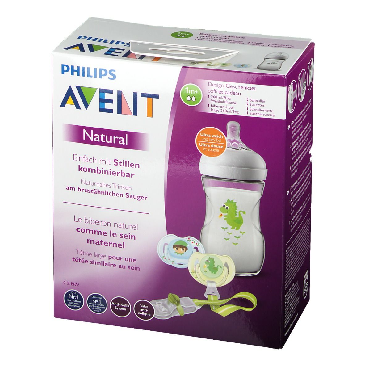 Avent Natural 2.0 Cadeaubox Draak SCD287/24