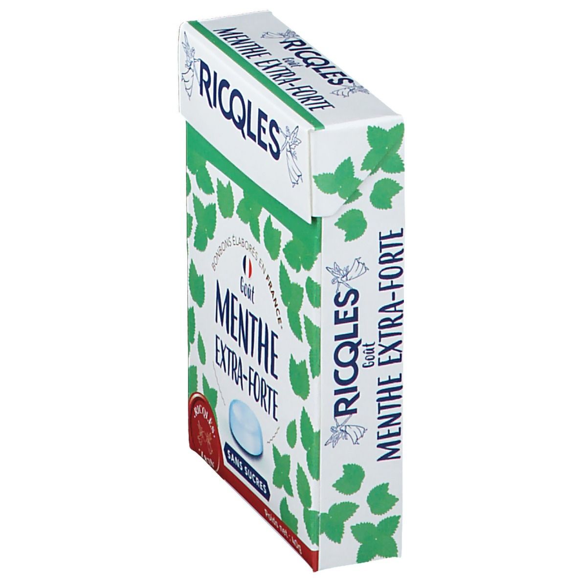 Ricqles Bonbons Menthe sans Sucre