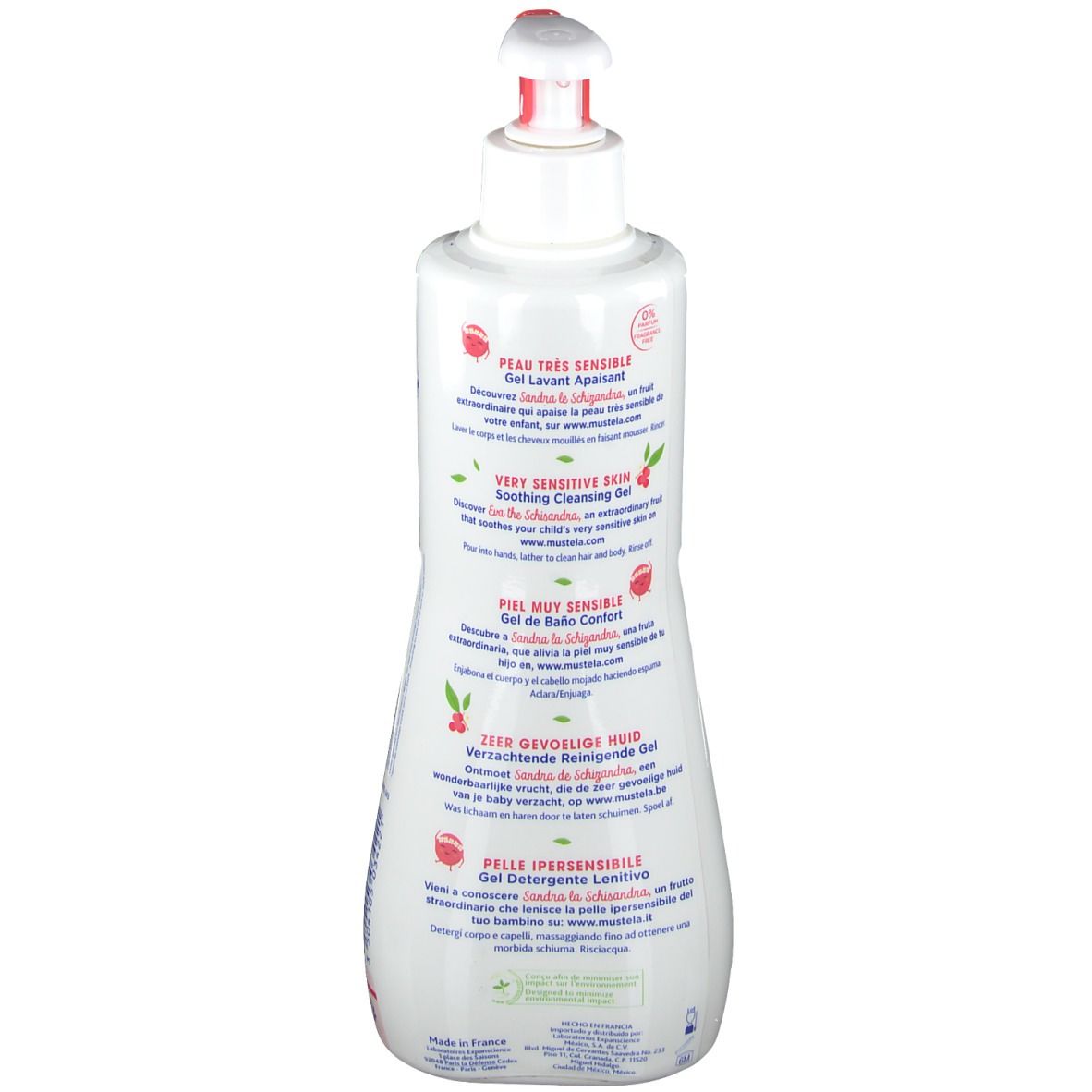 Mustela Gel Lavant Apaisant Peau Très Sensible Limited Edition