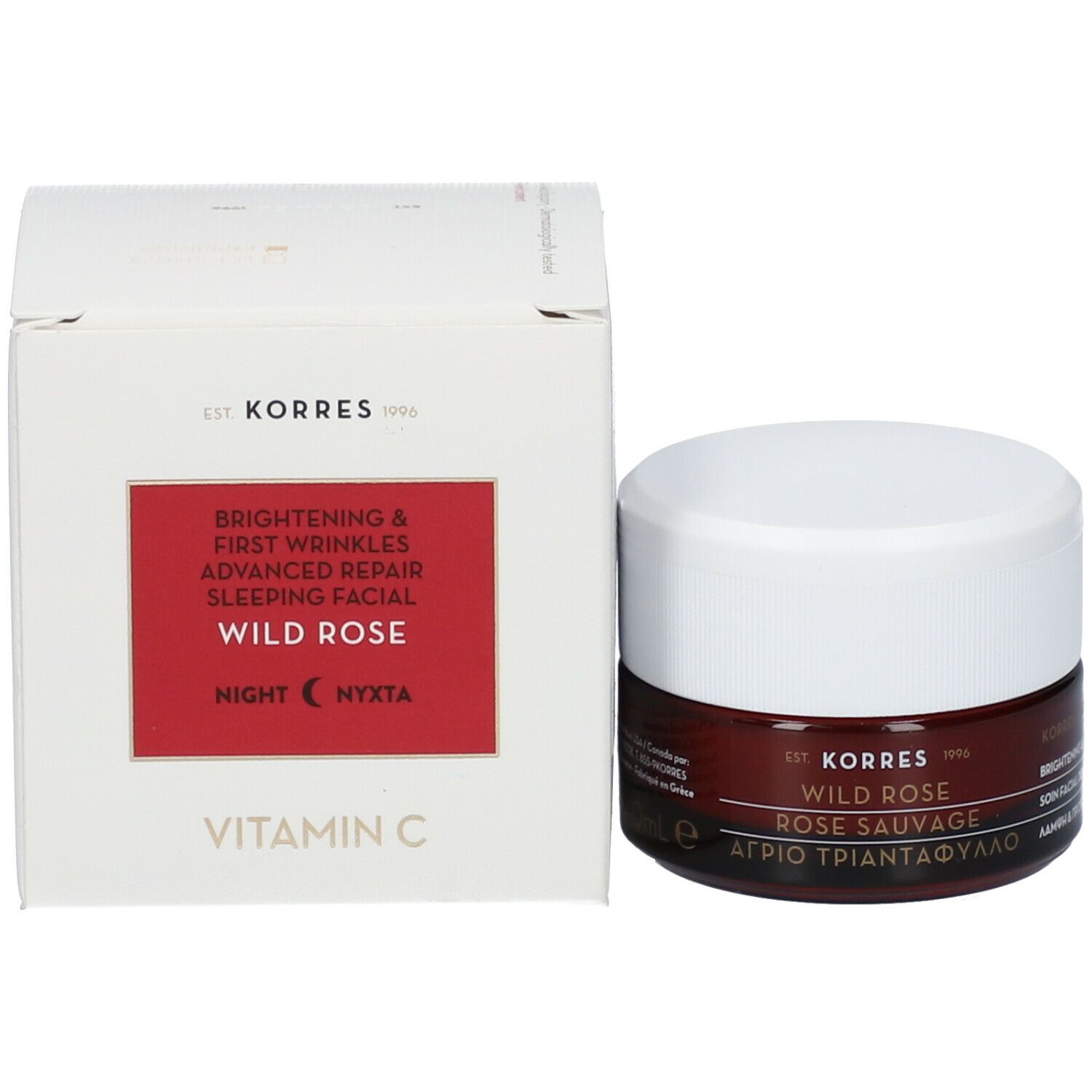 Korres Wild Rose Crème de Nuit Advanced Repair