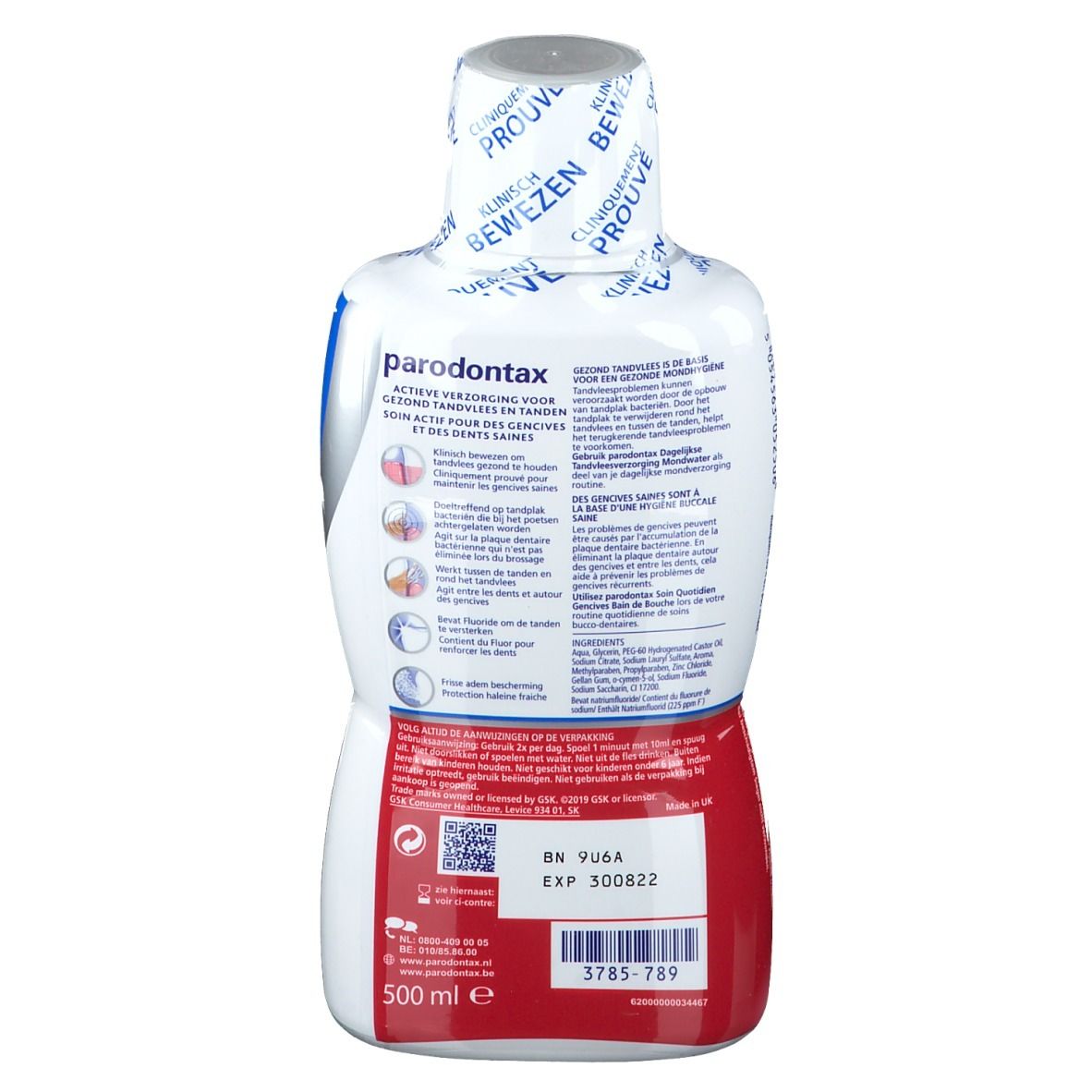 Parodontax Bain de Bouche Extra Fresh