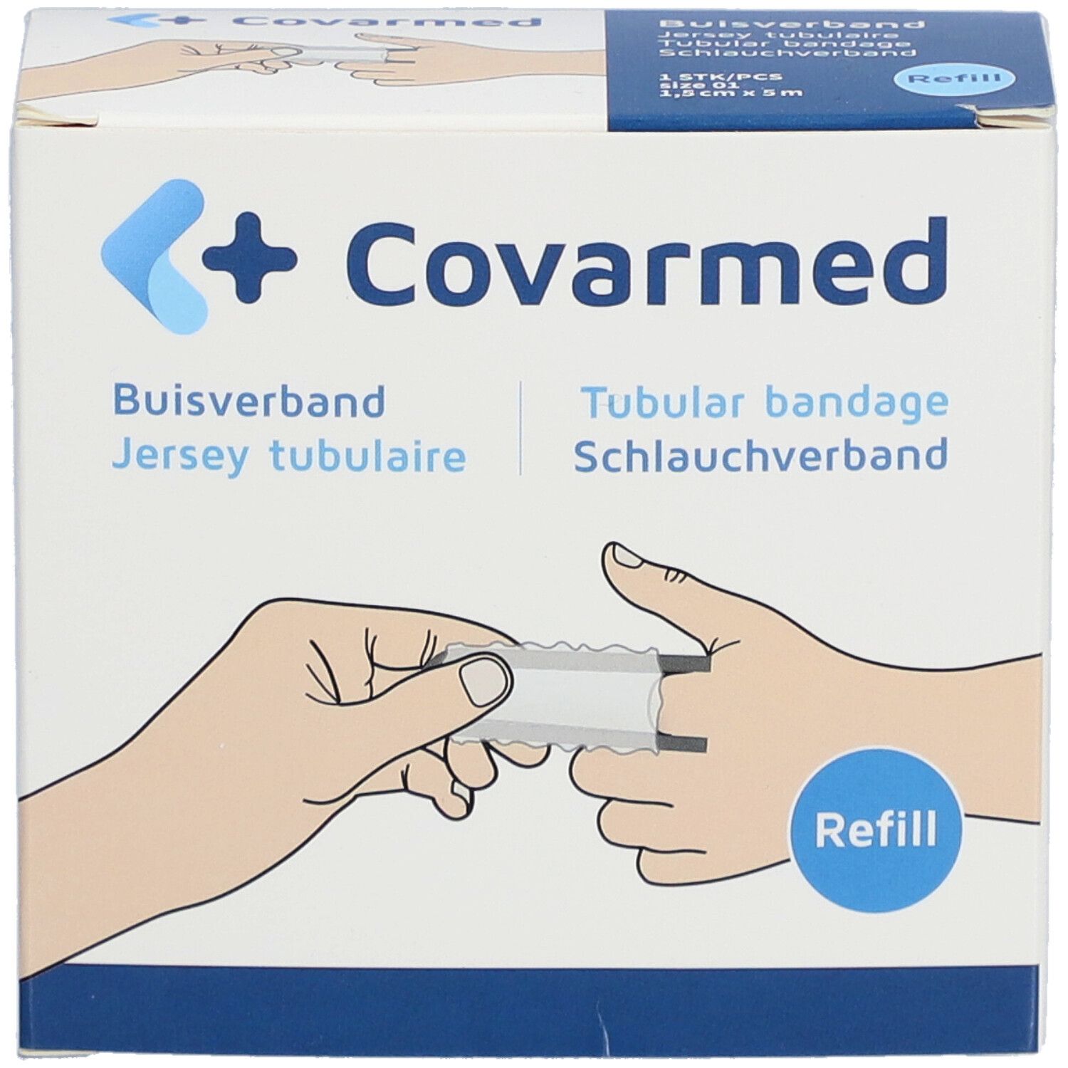 Covarmed Jersey Tubulaire Recharge 1,5cm x 5m