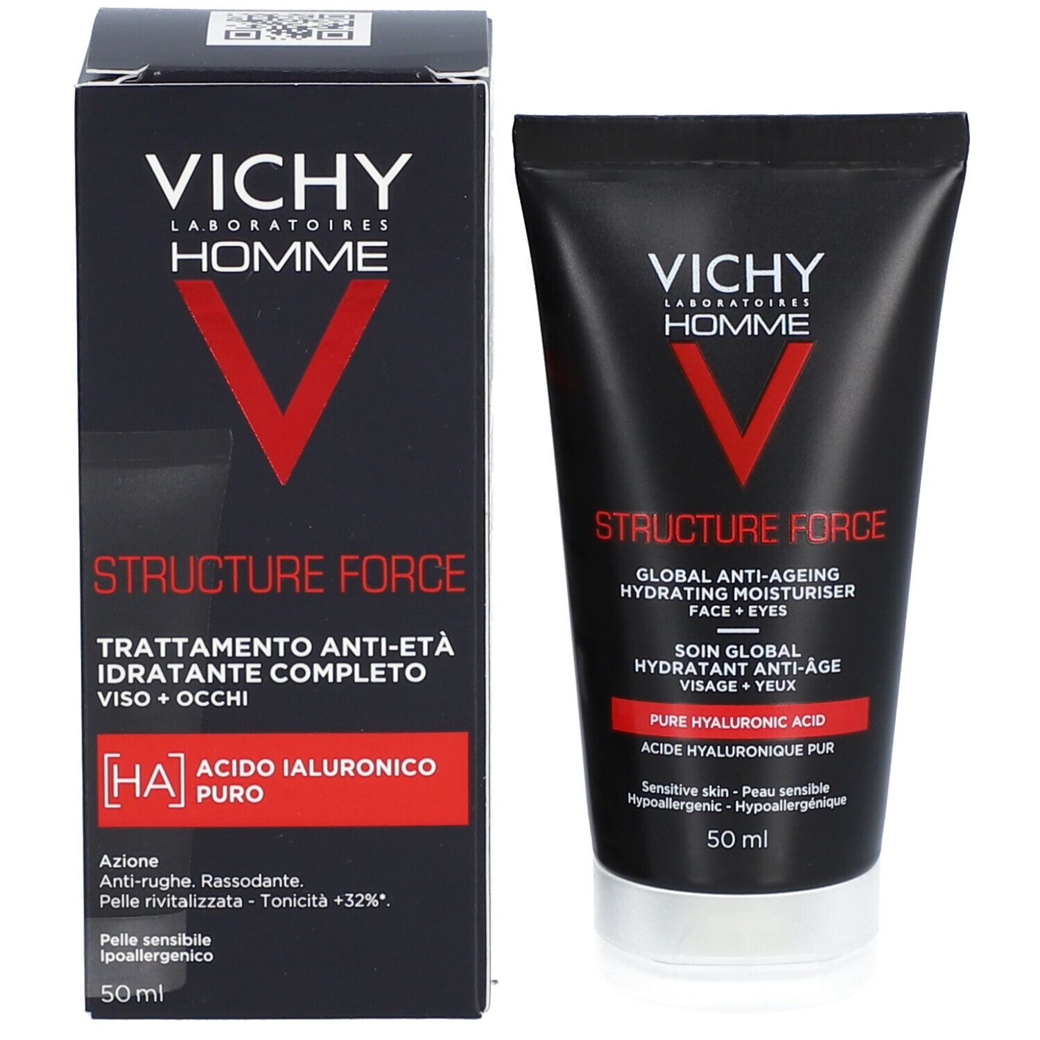 Vichy Homme Structure Force Anti-Aging Gelaatsverzorging