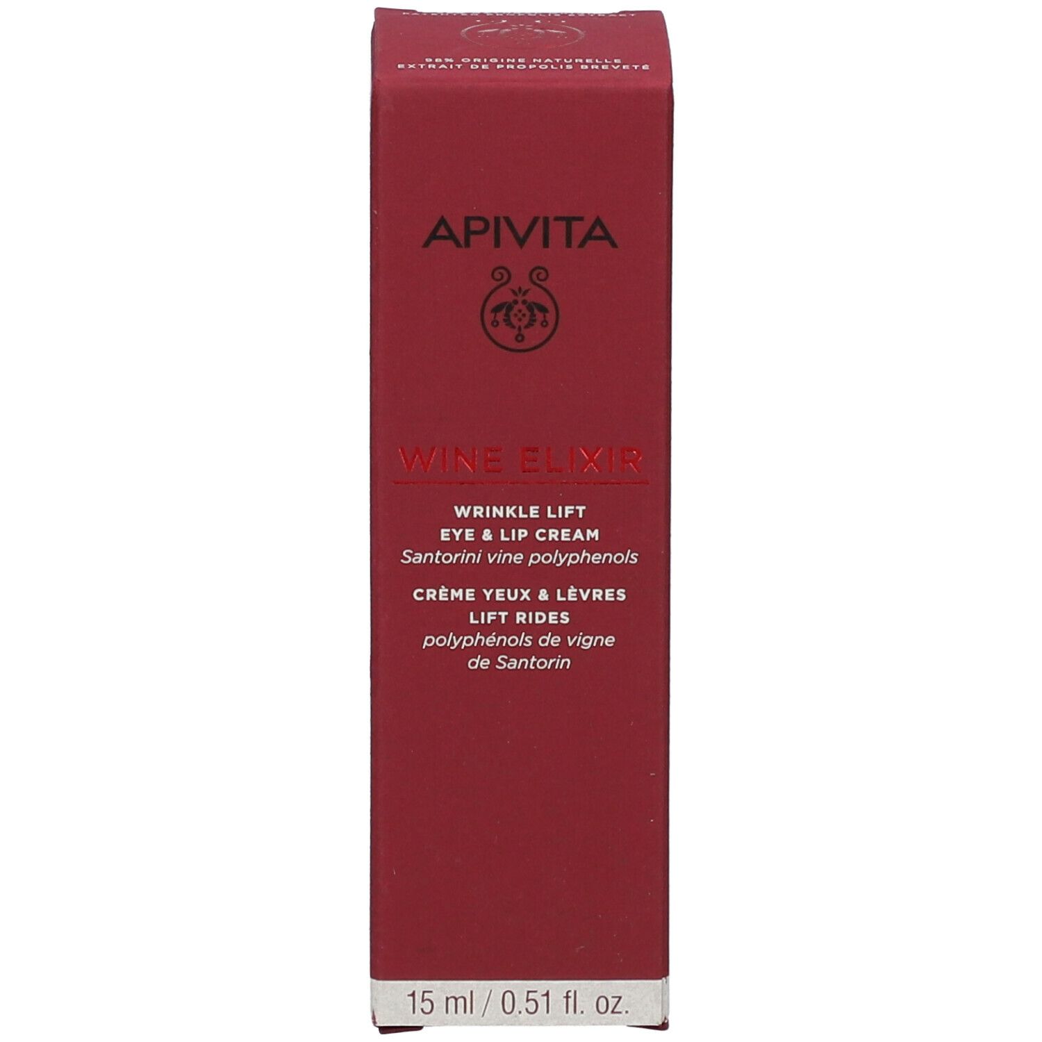 Apivita Wine Elixir Anti-Rimpel Oog- en Lipcrème