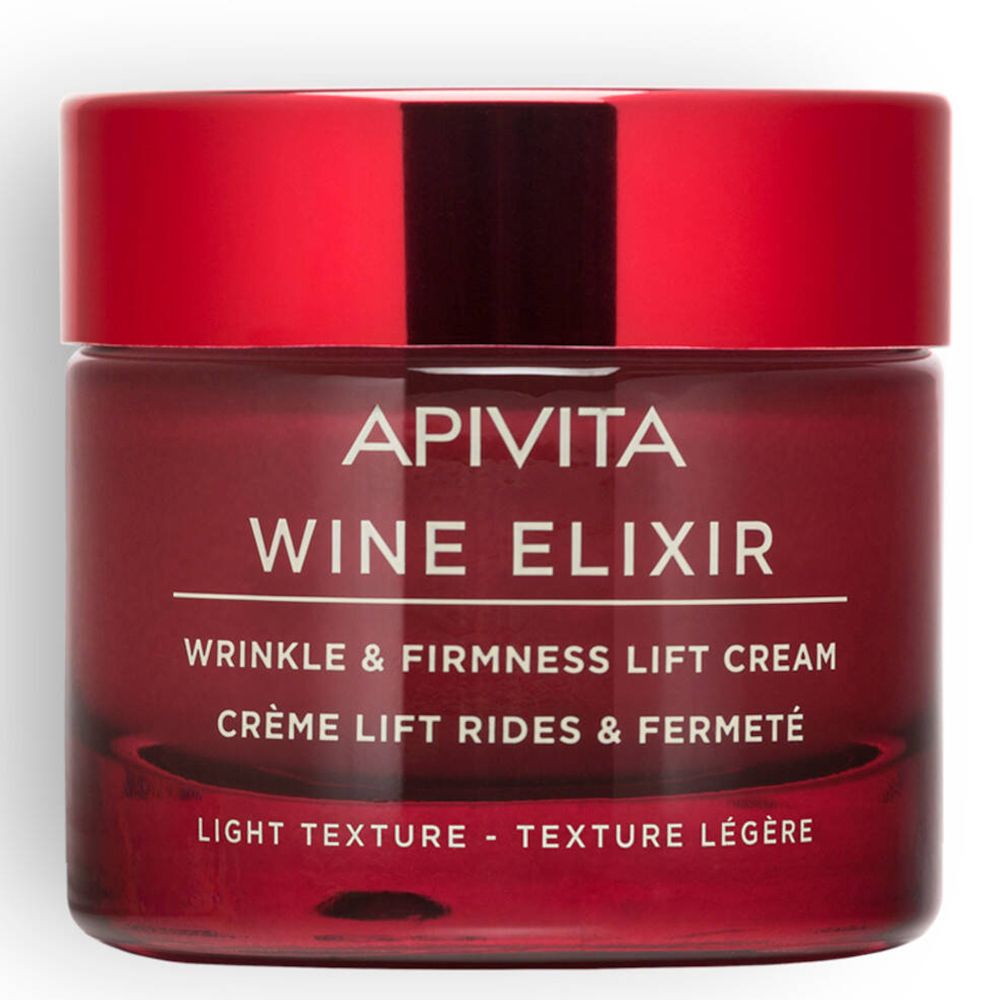 Apivita Wine Elixir Crème Liftante Anti-Rides Texture Légère