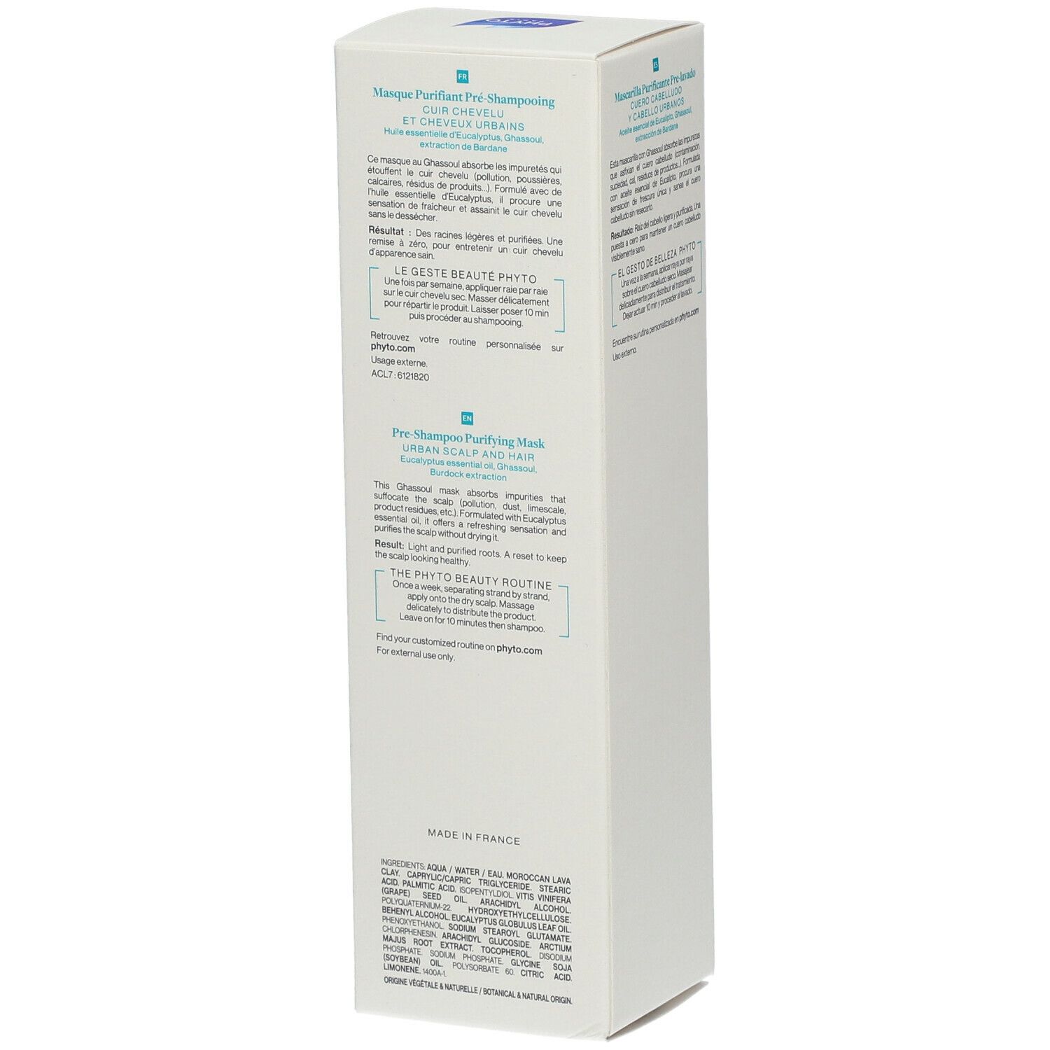 Phyto Phyto Detox Shampooing Détoxifiant Fraîcheur