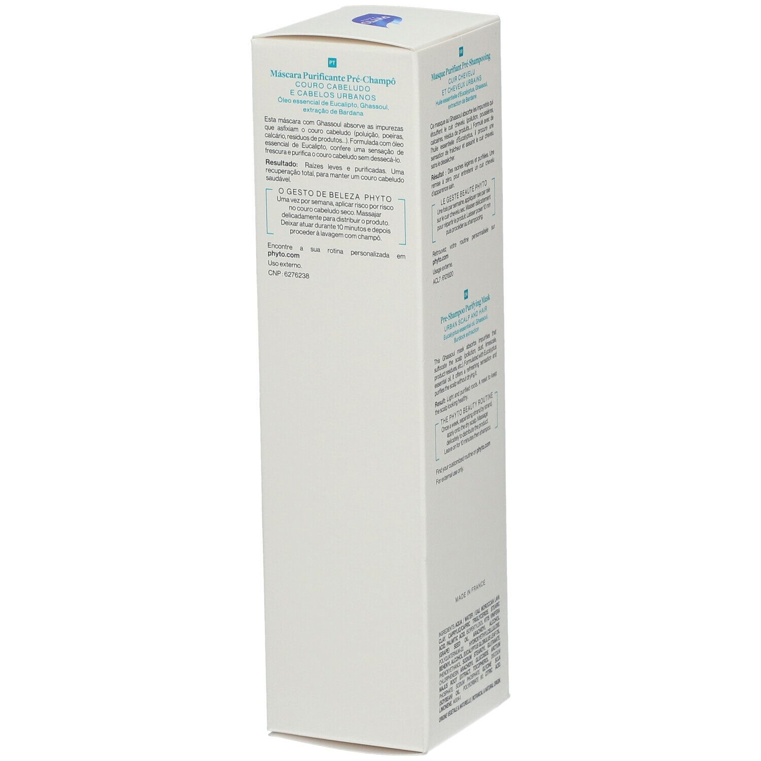 Phyto Phyto Detox Shampooing Détoxifiant Fraîcheur