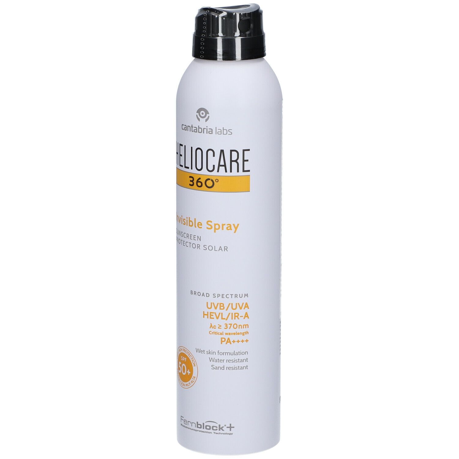 Heliocare 360° Invisible Spray SPF50+ - Spray Solaire Waterproof Corps