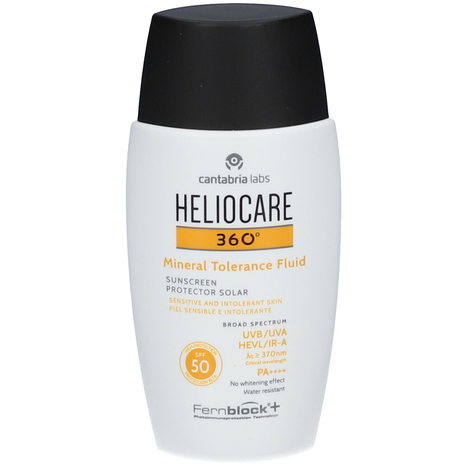 Heliocare 360° Mineral Tolerance Fluid SPF50 - Crème Solaire 100% Minérale