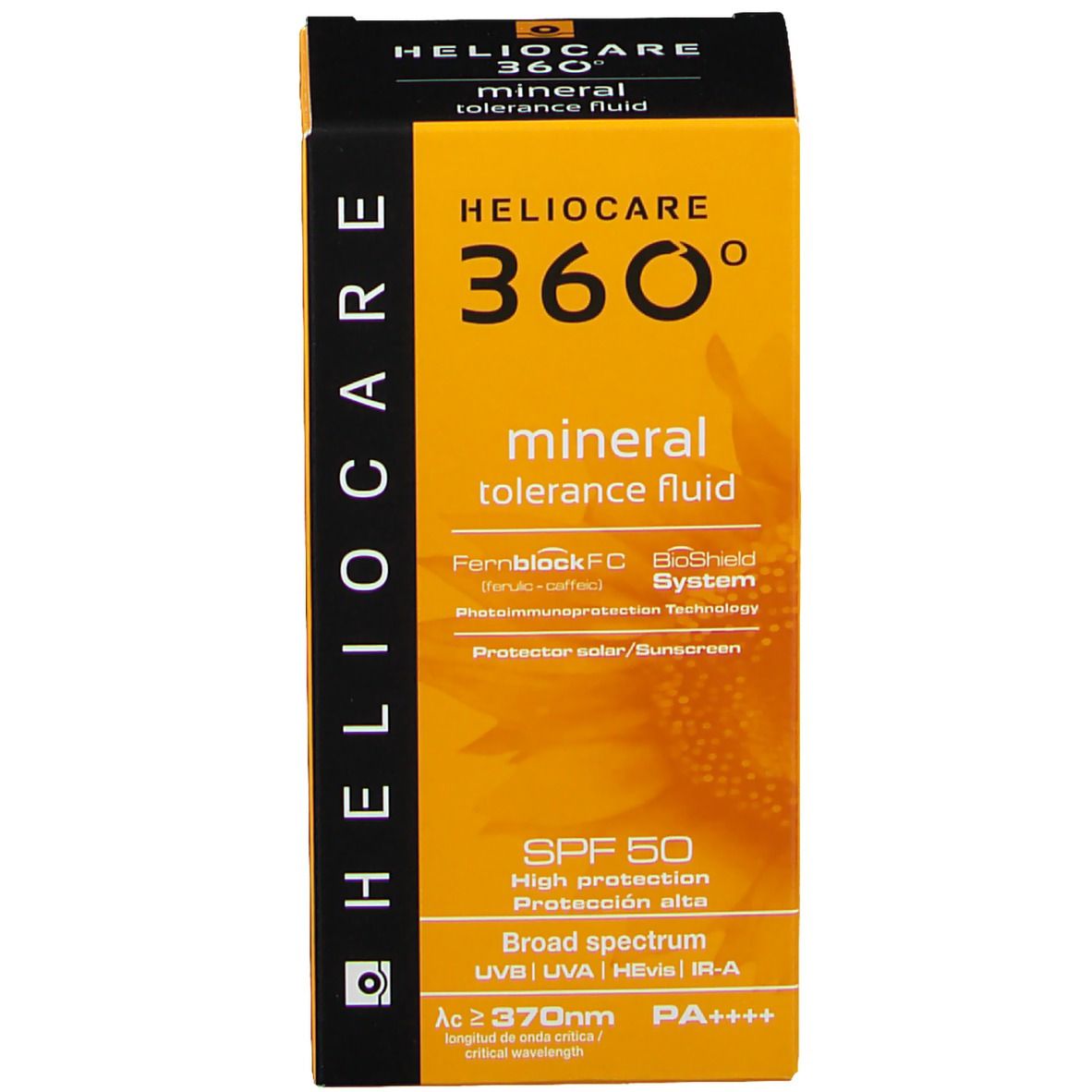 Heliocare 360° Mineral Tolerance Fluid SPF50 - Crème Solaire 100% Minérale